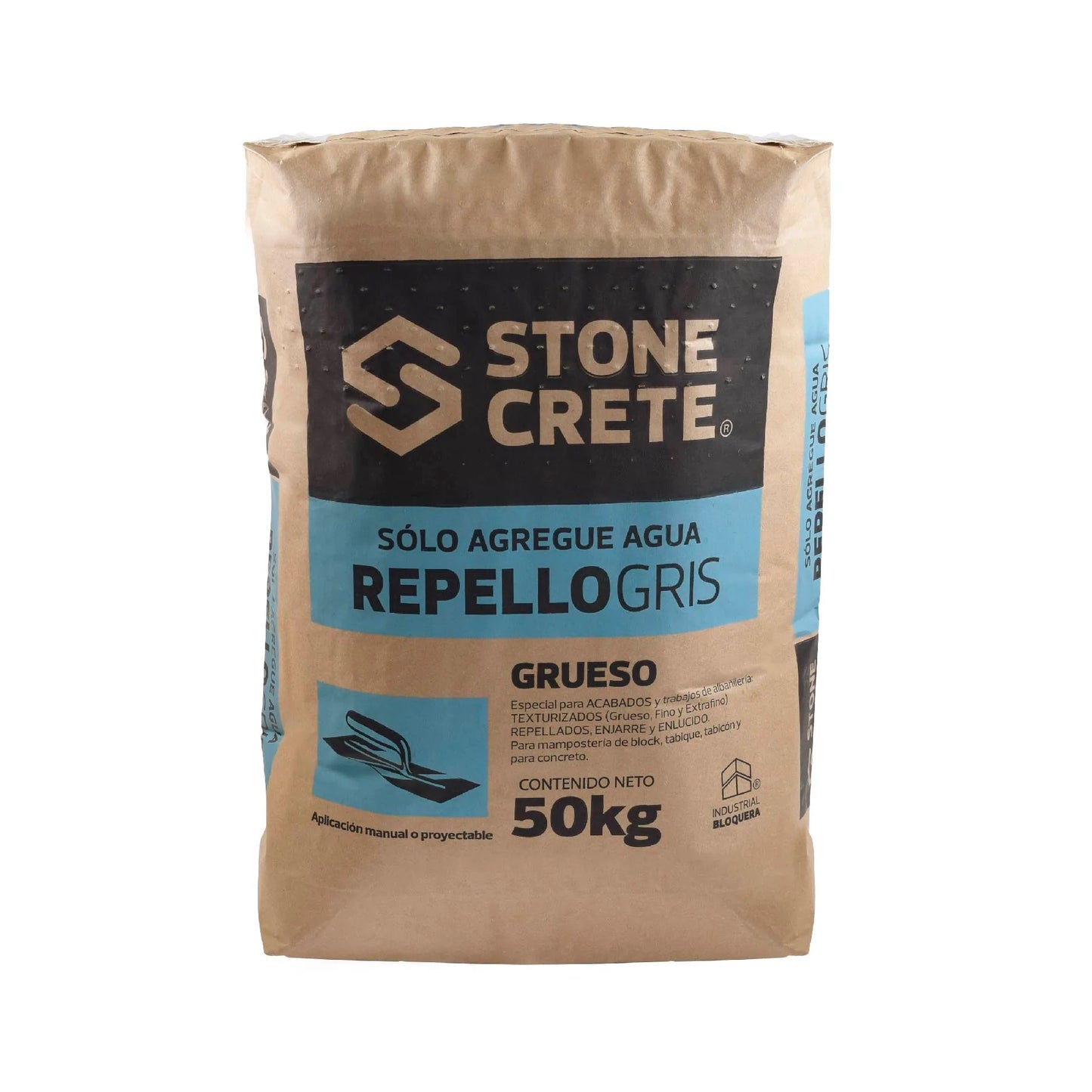 REPELLO GRUESO GRIS 50 KG