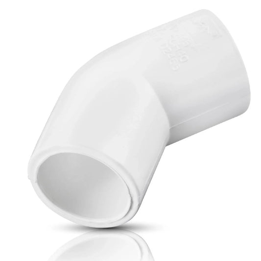 CODO 45° DE PVC