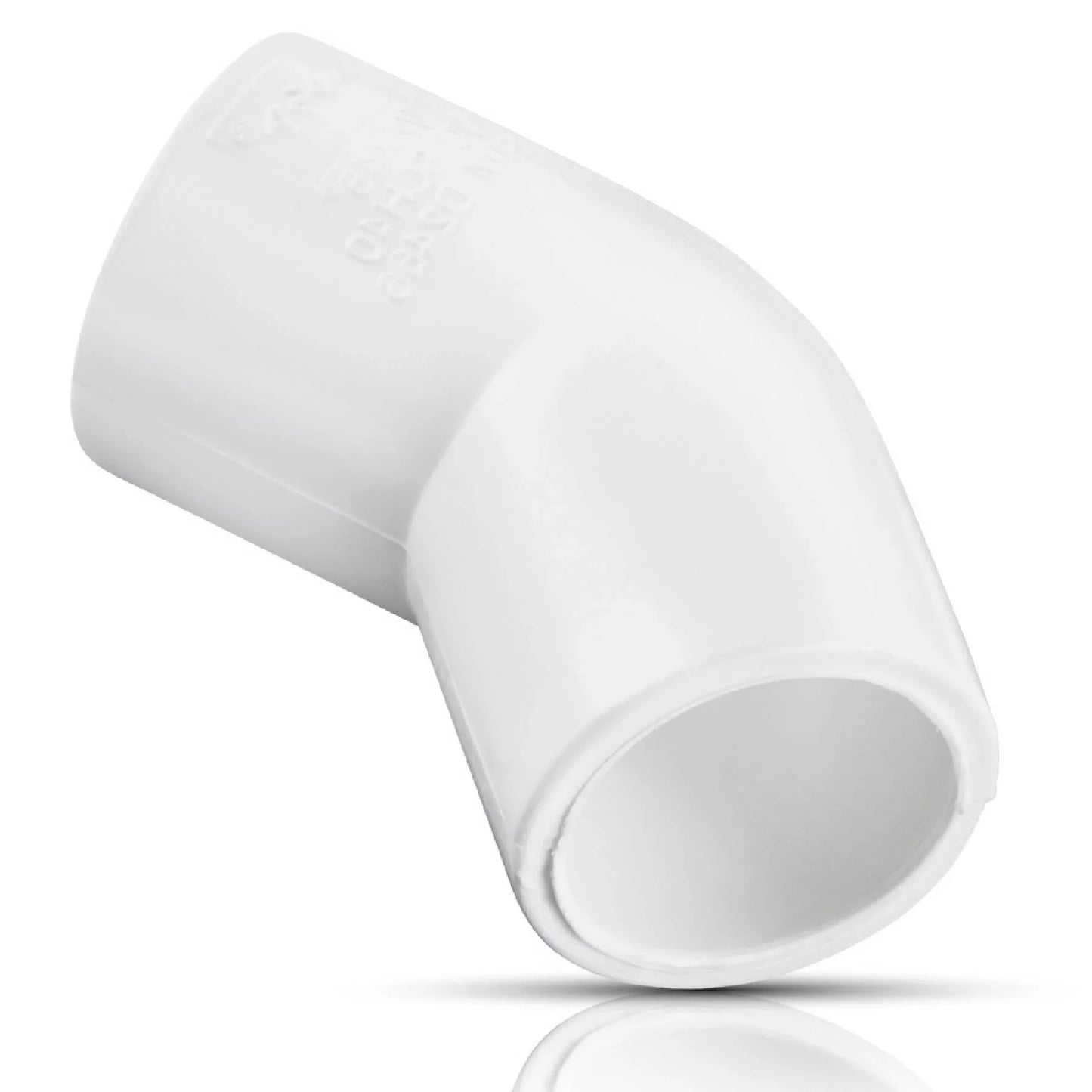 CODO 45° DE PVC