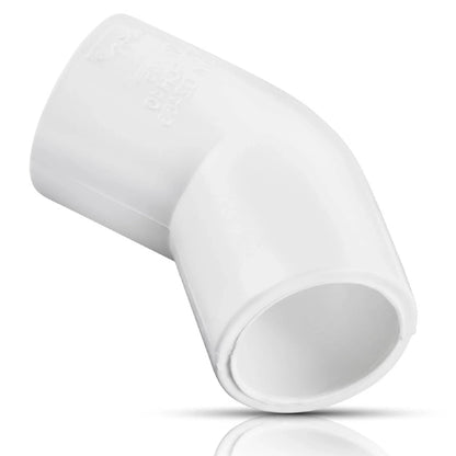 CODO 45° DE PVC